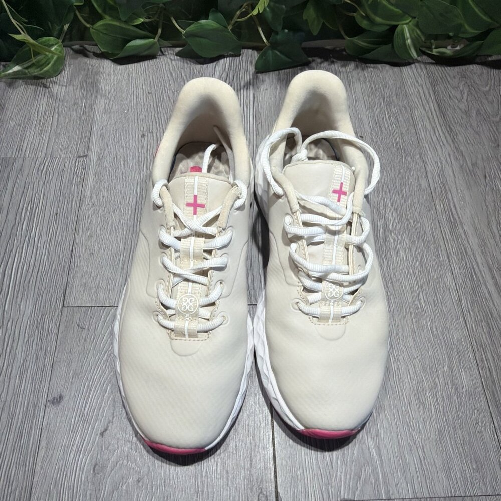 G/FORE GFORE MG4+ Limited Golf Shoe LADIES Cream Pink Size 5 - Picture 2 of 10